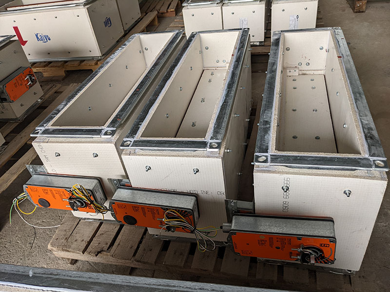 van ngăn cháy sử dụng động cơ belimo 02