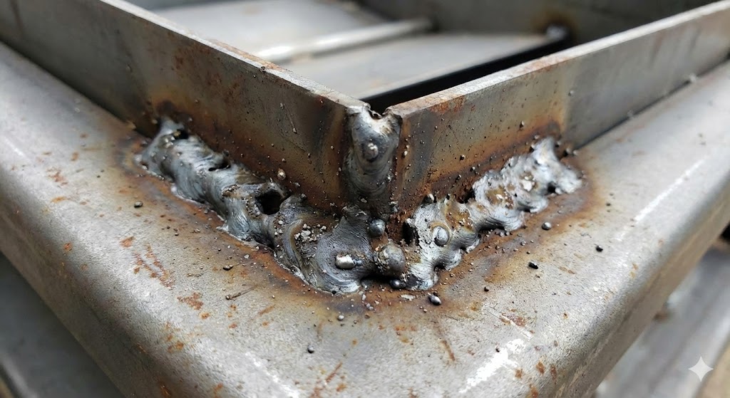 Thi công mối hàn cẩu thả